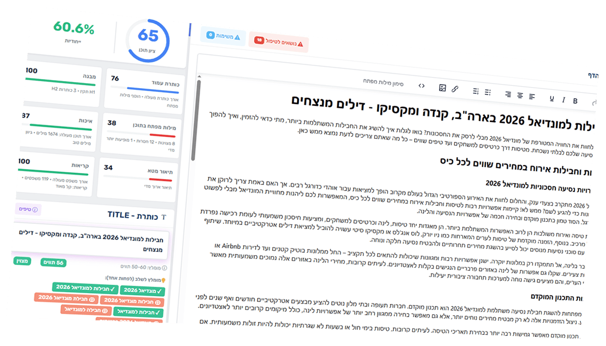 תובנות סריקה